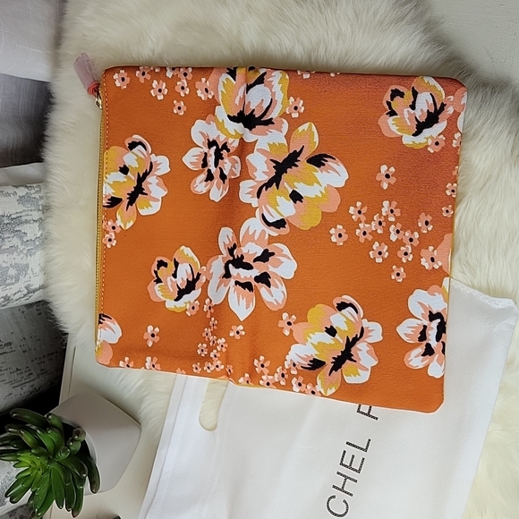 Rachel Pally Orange Floral Clutch - Picture 2 of 3